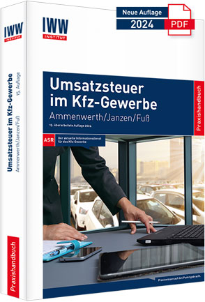 E-Book Praxishandbuch Umsatzsteuer im Kfz-Gewerbe